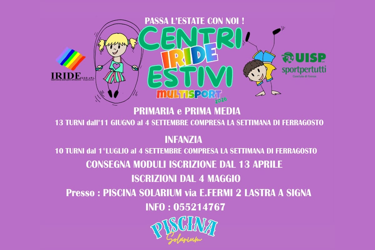 Iscrizioni Centri Estivi 2026