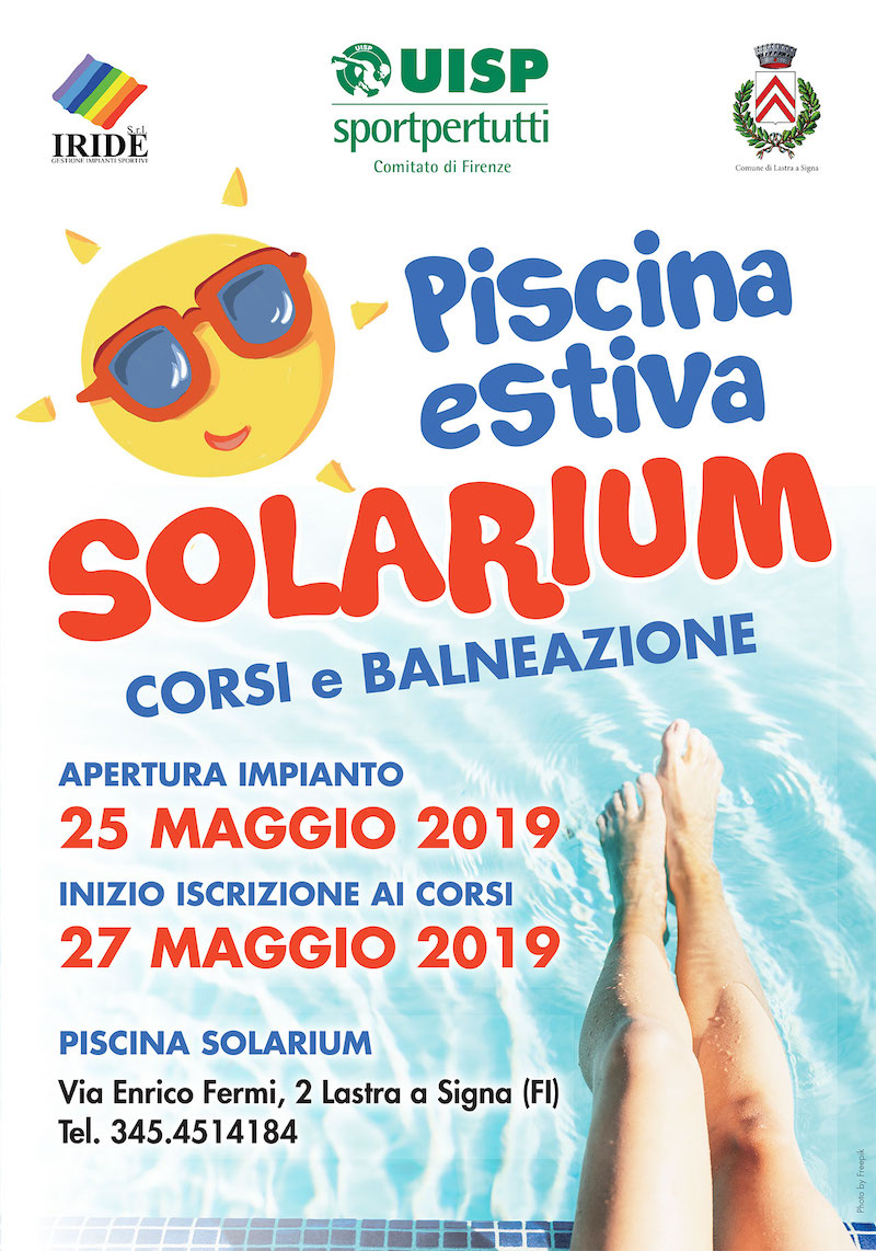 Piscina estiva solarium corsi 2019